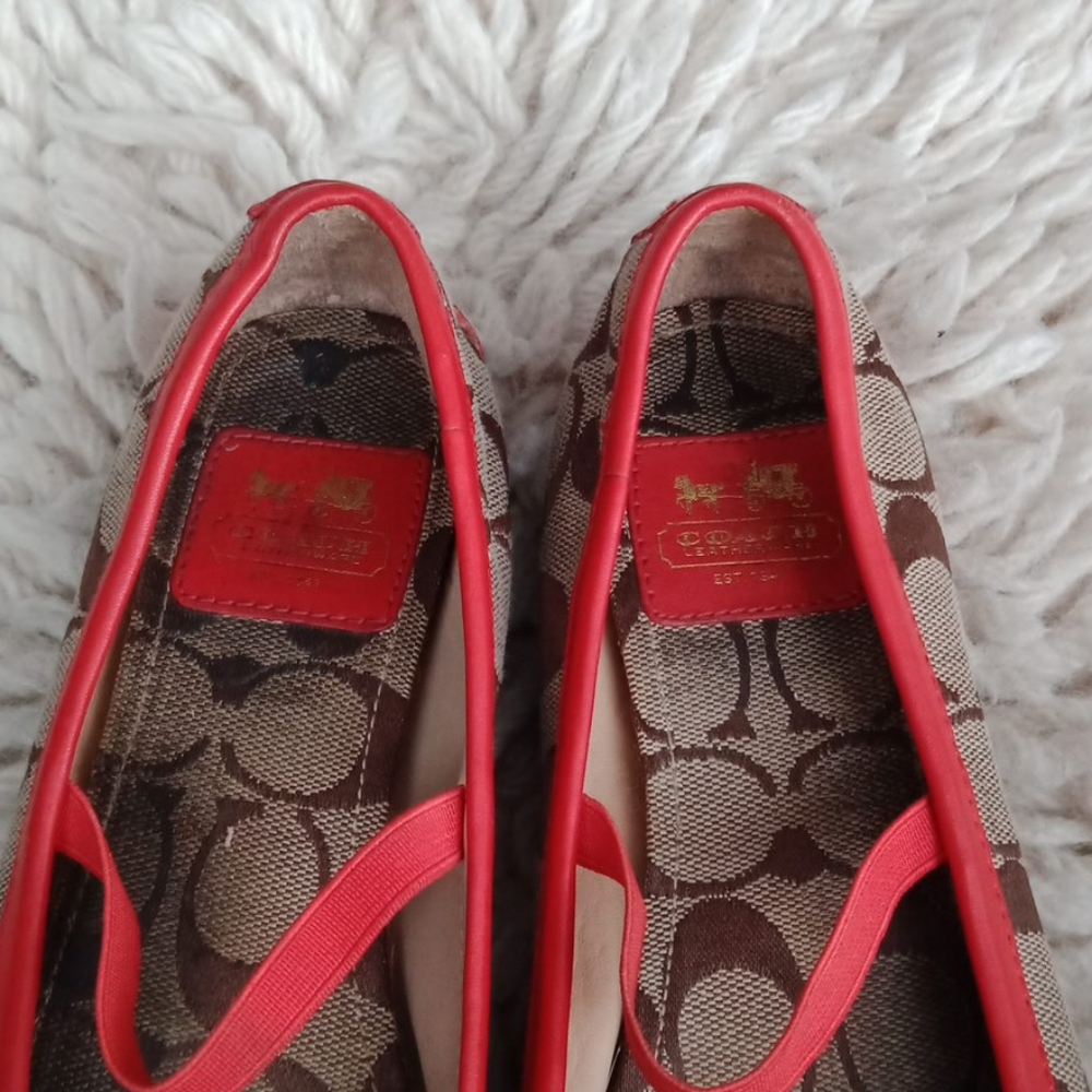 Coach signature  flats - Picture 3 of 12